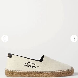 Yves Saint-Laurent (YSL) Espadrilles Tan/Black